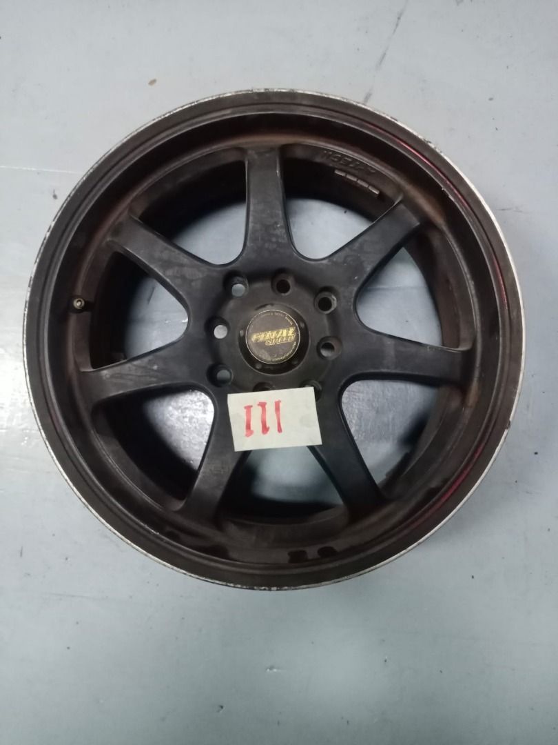 Final Speed Rim Set, Car Accessories, Tyres & Rims on Carousell