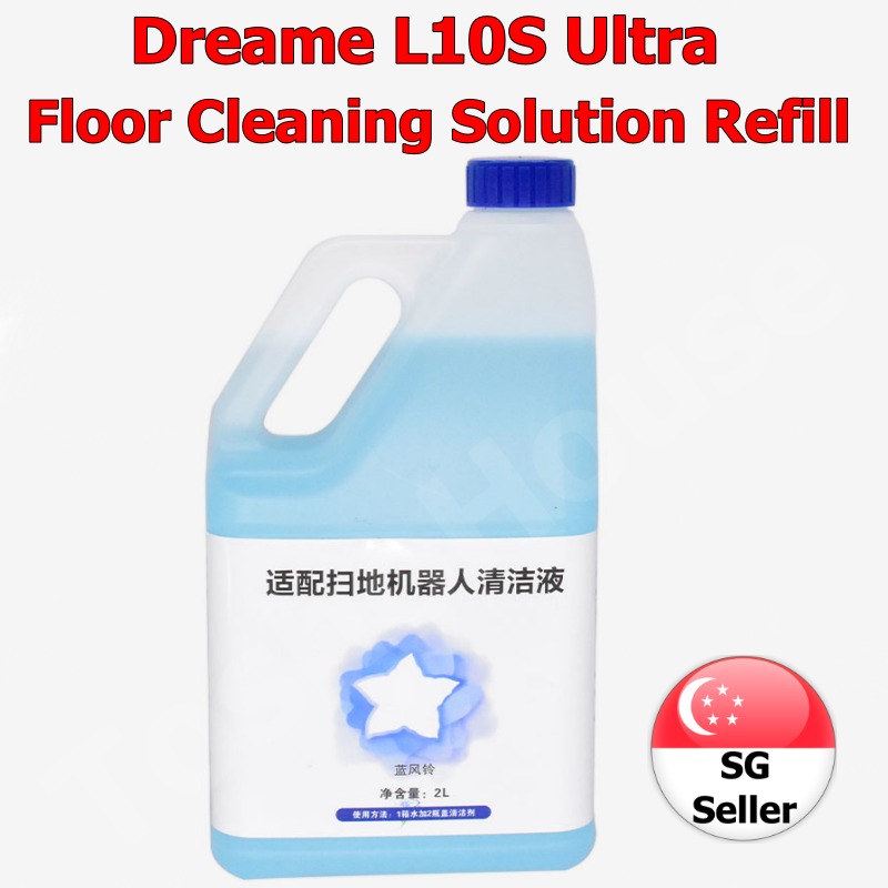 Floor Cleaner for Dreame L10S Ultra and Other Robot Vacuum Cleaner