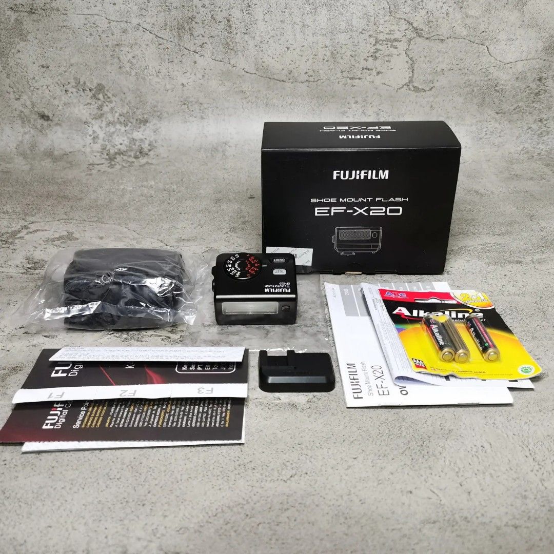 Fujifilm Flash EFX20 EF X20 TTL Mulus Lengkap Resmi, Fotografi di