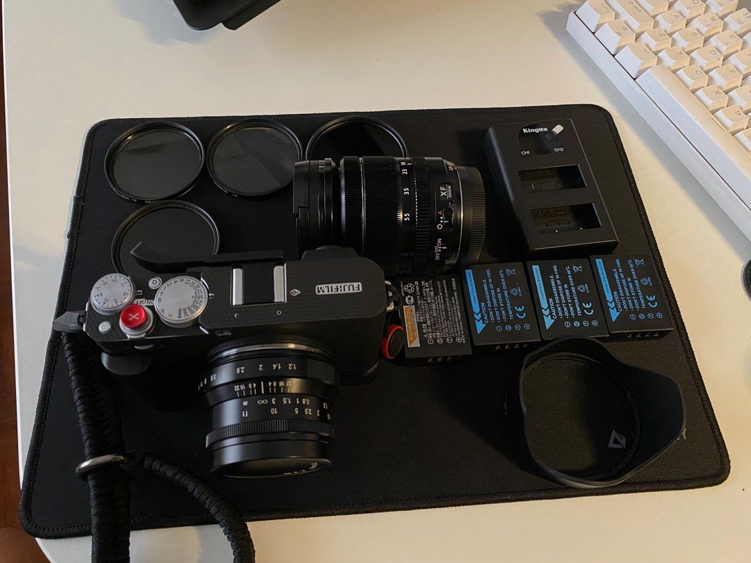 Fujifilm XE4 Full Set + Lenses (like new), Photography, Cameras on