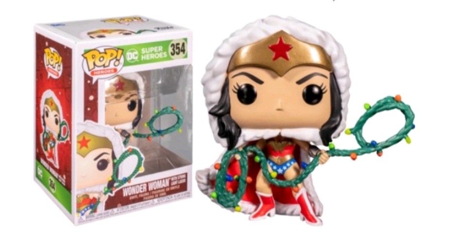 Funko POP Heroes DC Super Heroes - Wonder Woman With String Light Lasso  (white)