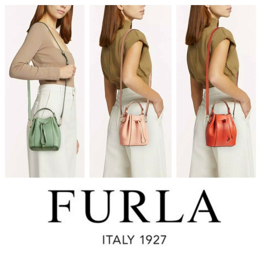 Furla mini bucket bag hot sale