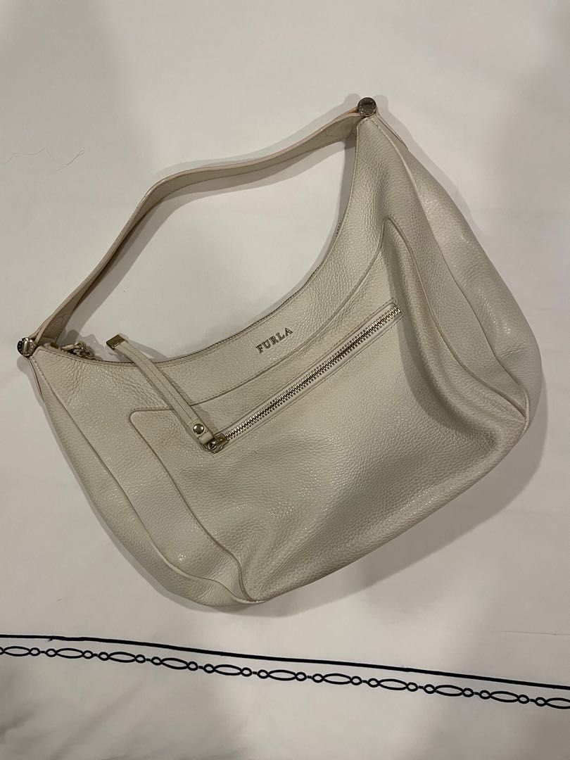 Furla white mini bag clearance