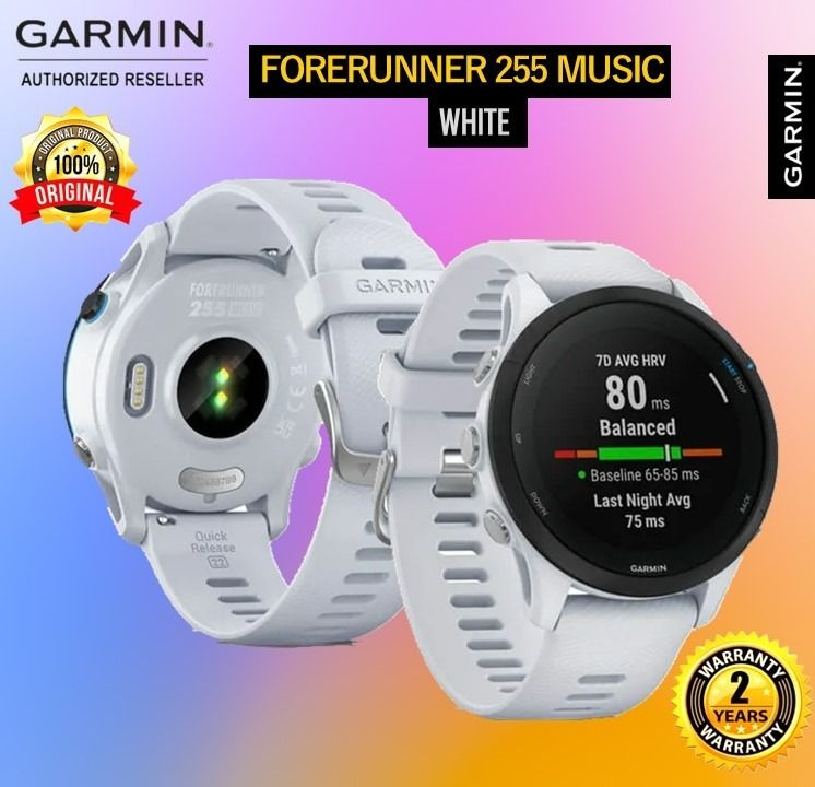 Garmin 245 music blanche sales