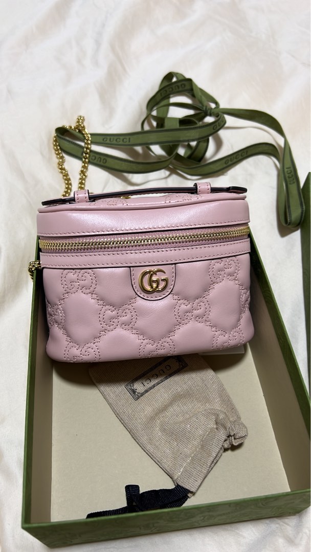 Gg top matelasse bag