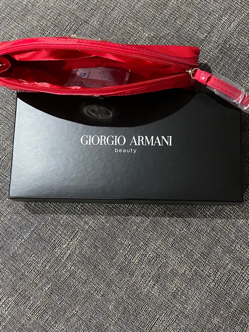 Giorgio Armani Red Clutch