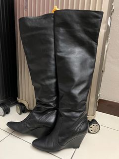 Giuseppe Zanotti knee high leather boots