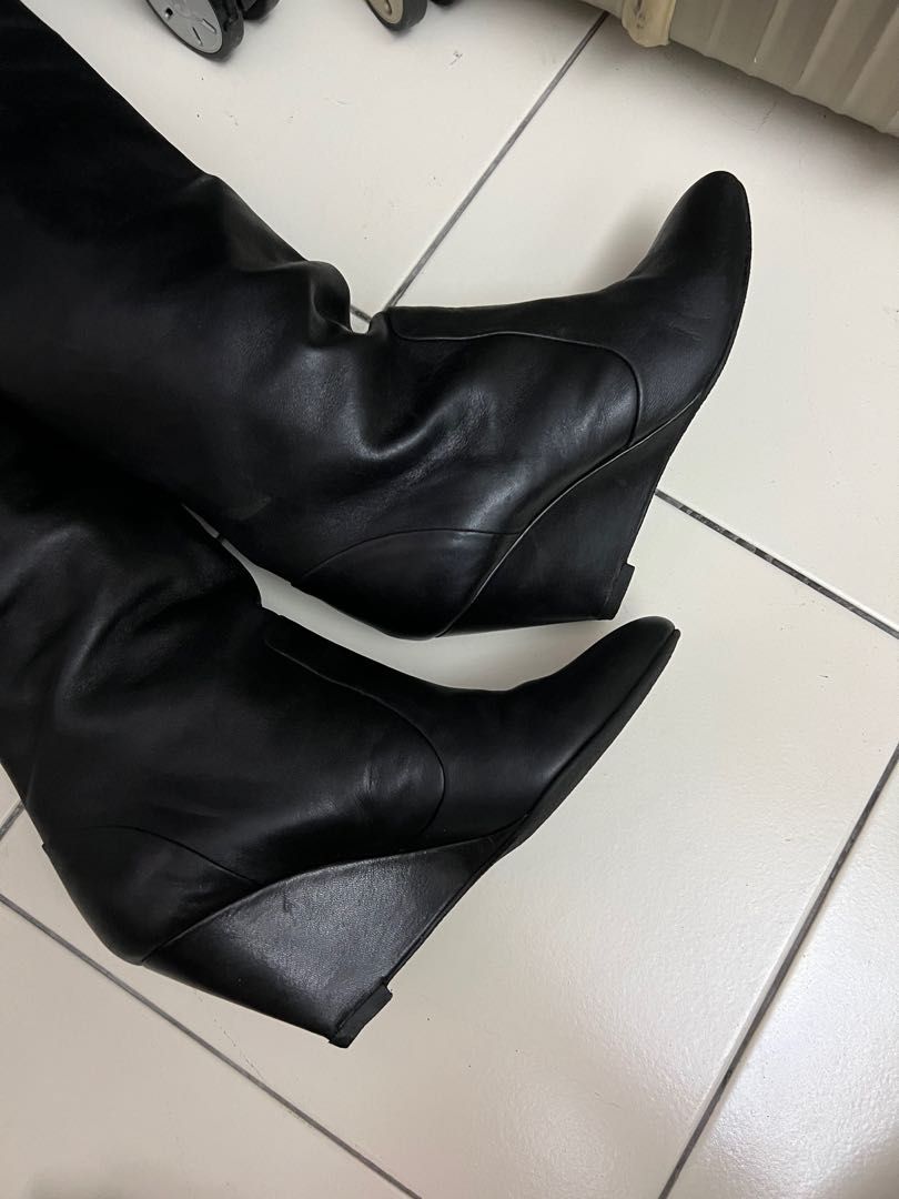 Giuseppe Zanotti knee high leather boots