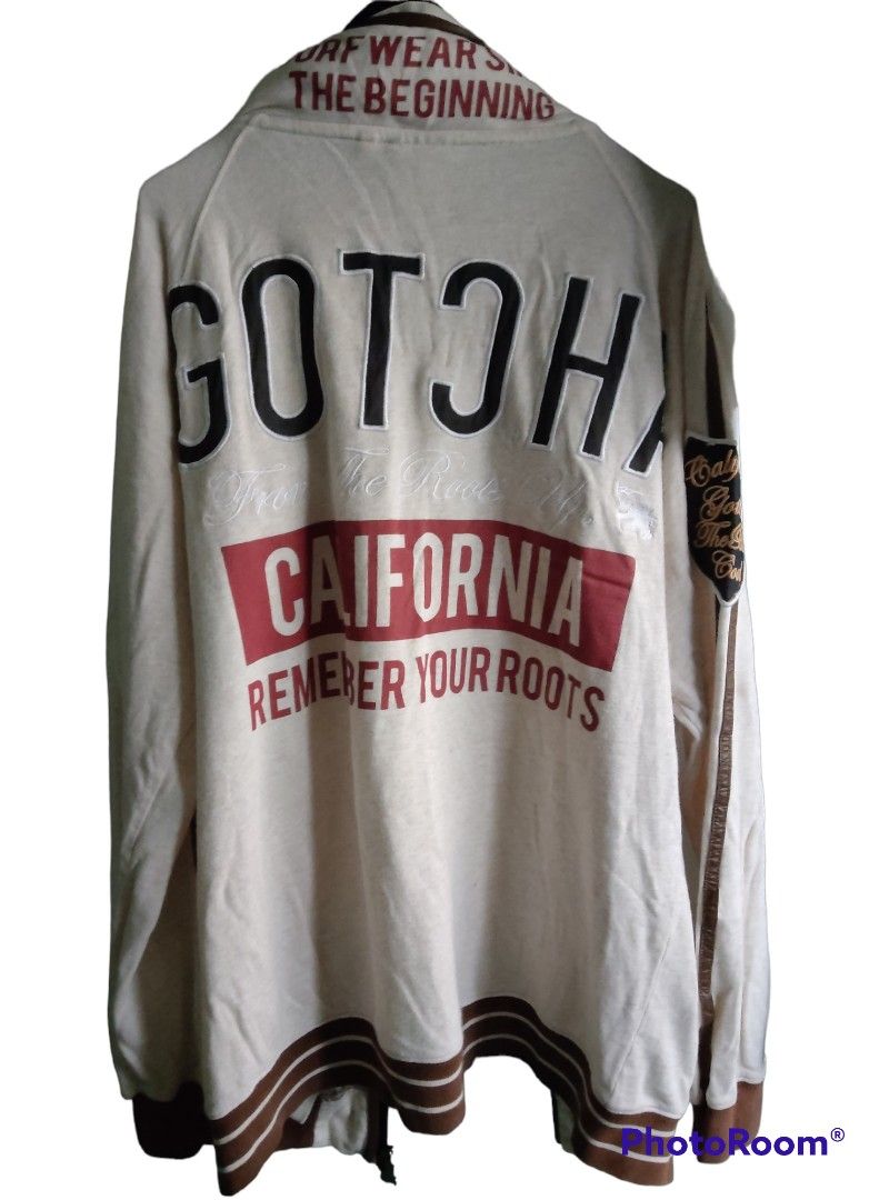 Gotcha mens heavy on sale bomber jacket charcoal
