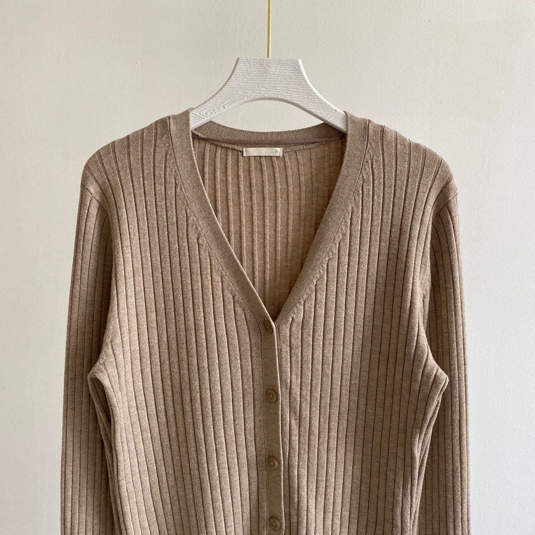 Nude color best sale cardigan