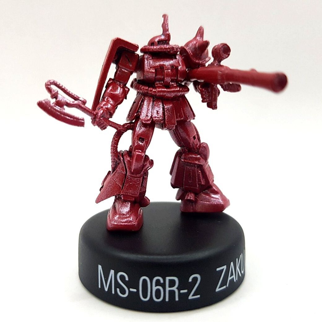 Gundam Mobile Suit MS Zaku mini figure Bandai (Category: Gundam & Model Kits) located in Imus. Submitted by mostlyvintage (Listing ID 1196892419, Image 2). Description: 🎀 Gundam MS mini figure by Bandai 🎀 🎀 approx. 2" tall 🎀 🌸For fashion finds and other stuff, pls. visit my other Carousell store: https://carousell.app.link/XSuC3F3Gsuba.