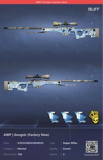 Gungnir AWP CSGO