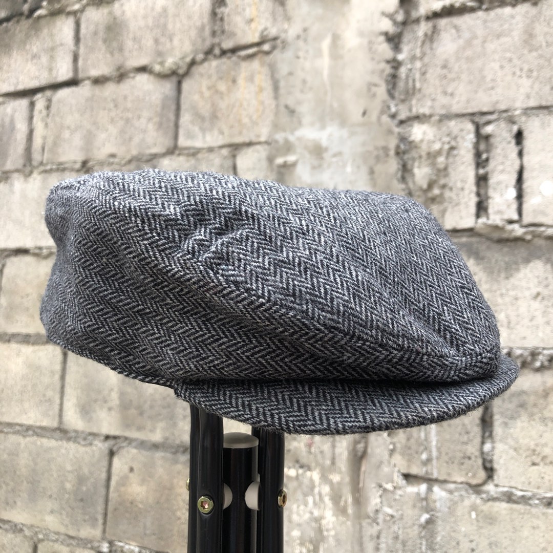 Herringbone flat cap, Men's Fashion, Watches & Accessories, Caps & Hats