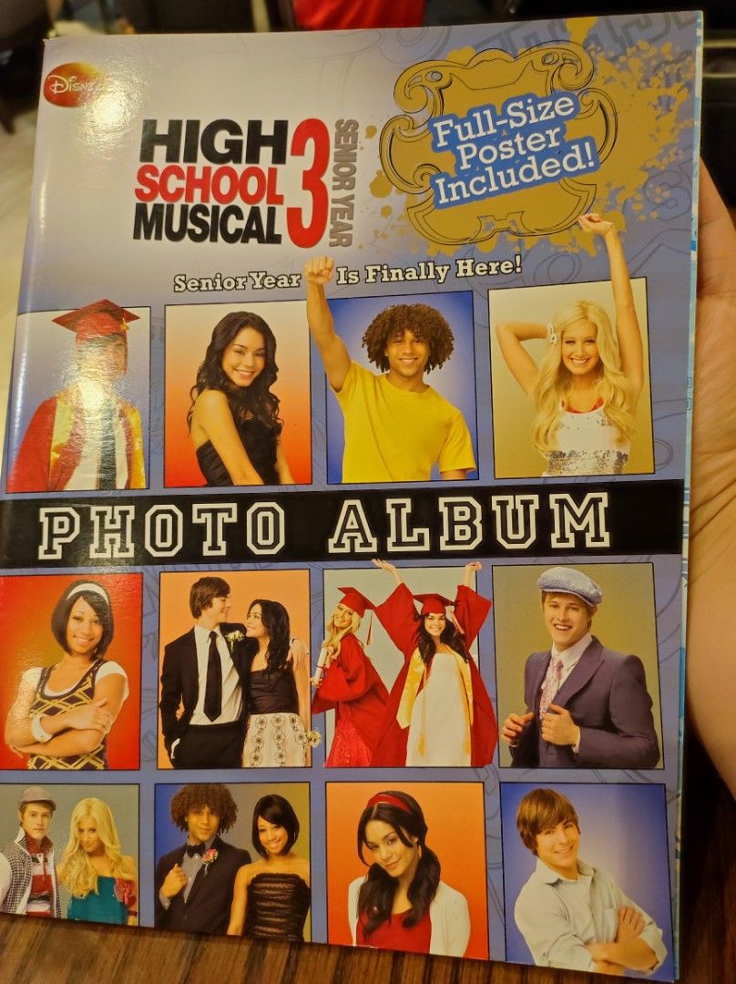 High School Musical 3 Senior Year Photo Album Book with Full-Size ...