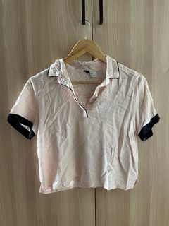 H&M Cropped Shirt