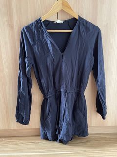 H&M Navy Jumpsuit