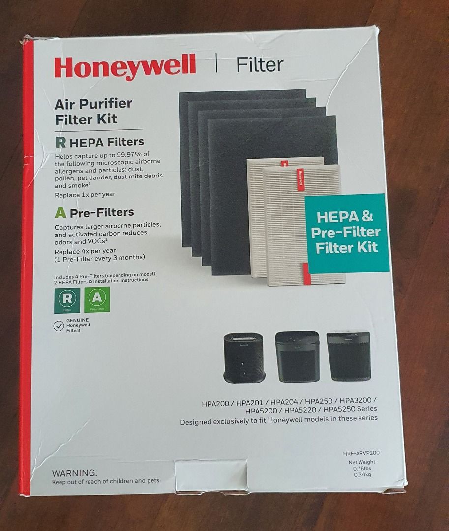 Honeywell HEPA Air Purifier Filter Kit, TV & Home Appliances, Air
