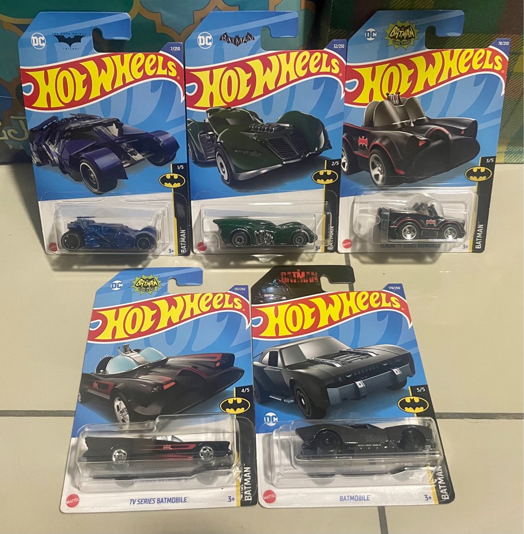 Hotwheels Batman 2022 with RTH, Hobbies & Toys, Toys & Games on Carousell