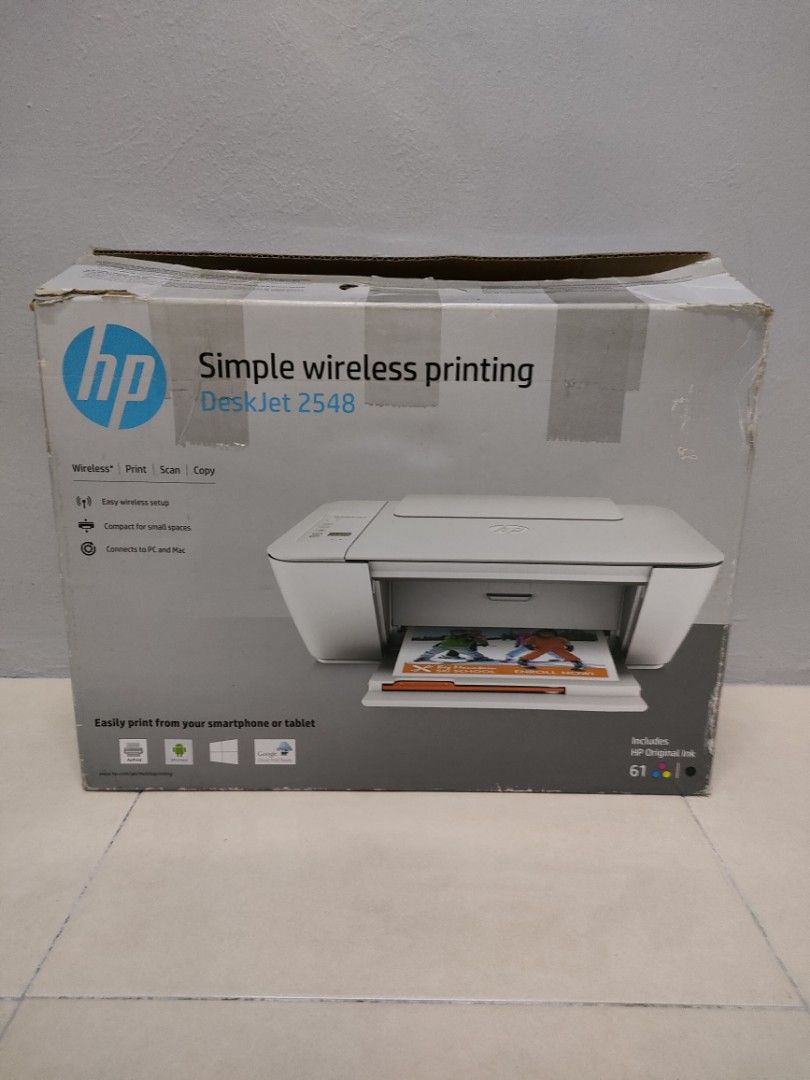 Hp Deskjet 2548 Printer Computers Tech Printers Scanners