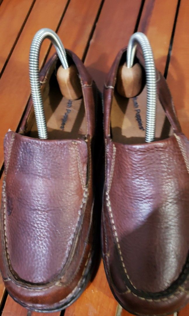 HUSH PUPPIES MENS LEATHER SHOES, Men's Fashion, Footwear, Casual Shoes