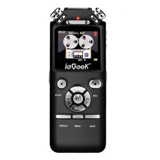 ieGeek 8GB USB Rechargeable Digital Voice Recorder with MP3 Player (J004)