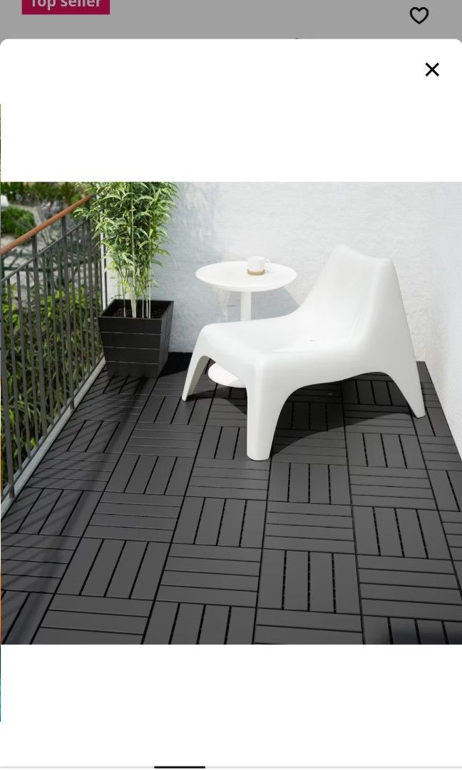 IKEA decking, Furniture & Home Living, Outdoor Furniture on Carousell