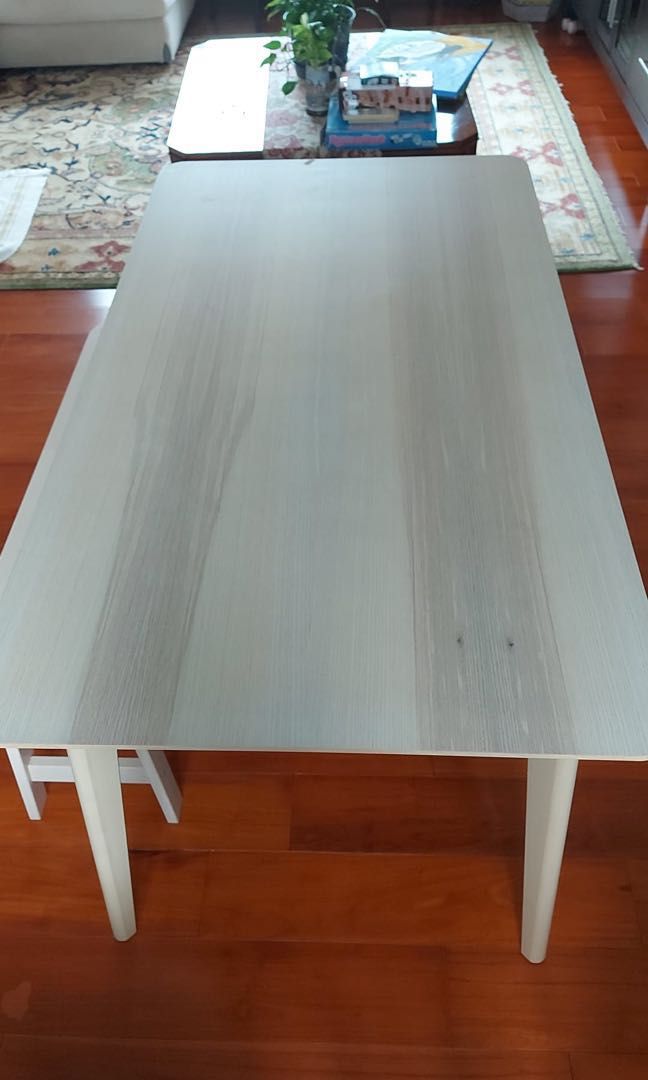 IKEA dining table and bench, 傢俬＆家居, 傢俬, 桌子 Carousell