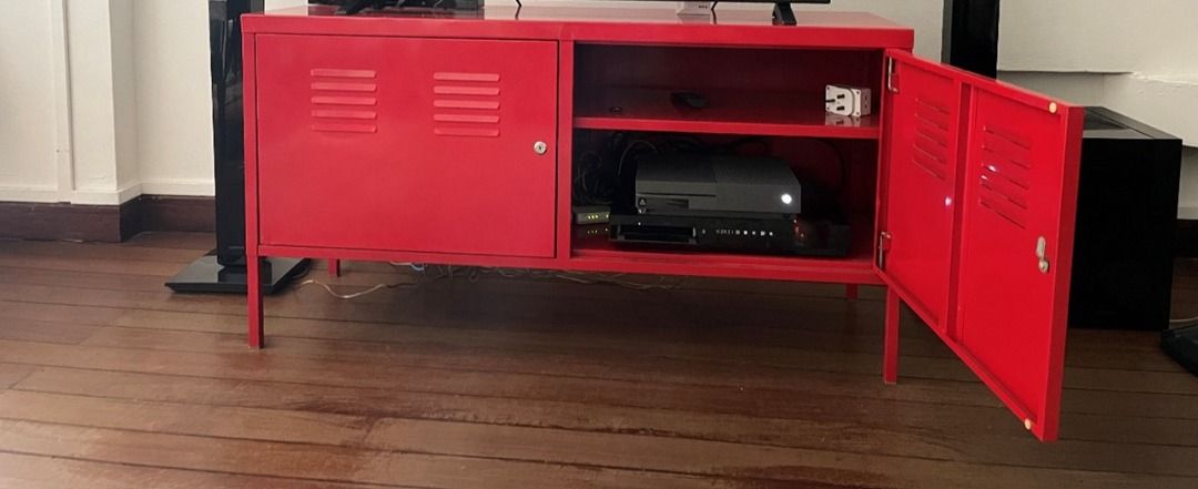 Ikea top red cabinet