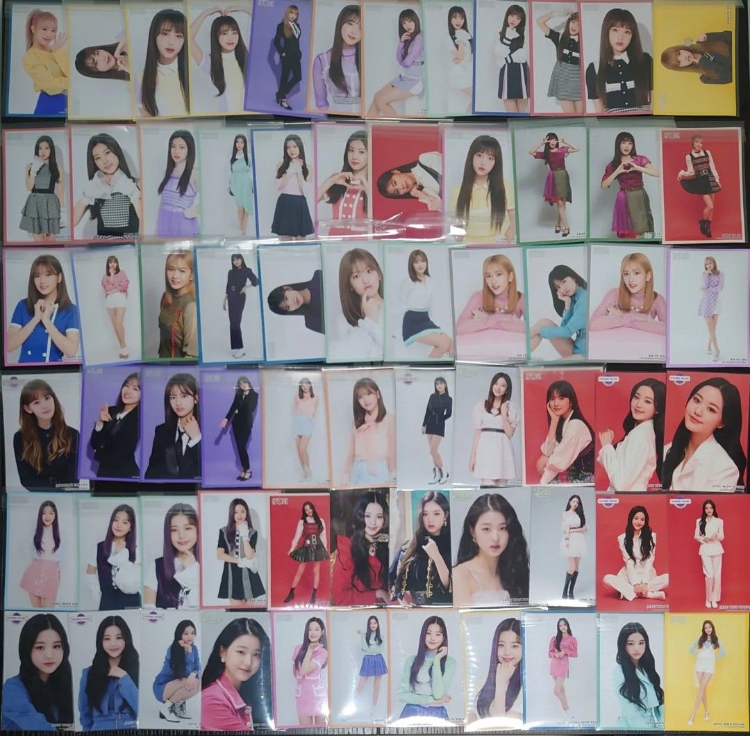 IZ*ONE 生寫真平放, 興趣及遊戲, 收藏品及紀念品, 韓流- Carousell