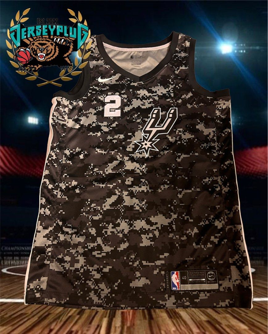 Kawhi leonard hot sale camo jersey