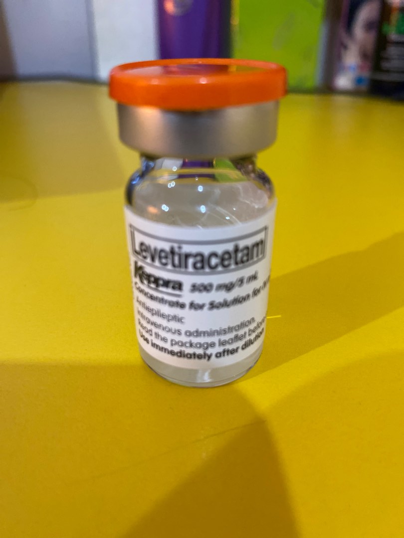 Keppra 500mg/5ml IV infusion, Health & Nutrition, Medical Supplies