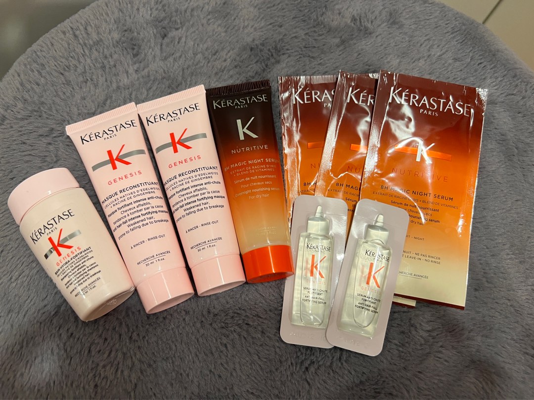 Kerastase sample, Beauty & Personal Care, Hair on Carousell
