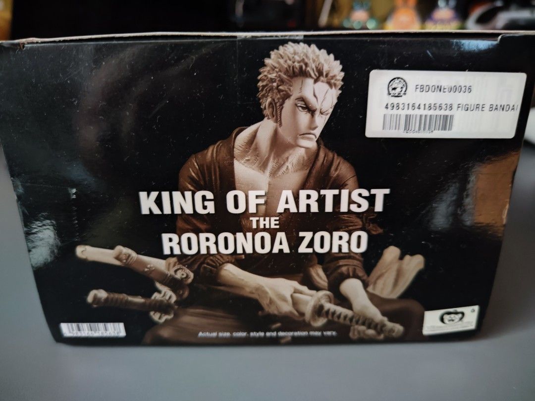 King of artist the Roronoa Zoro one piece, Hobbies & Toys, Toys & Games ...