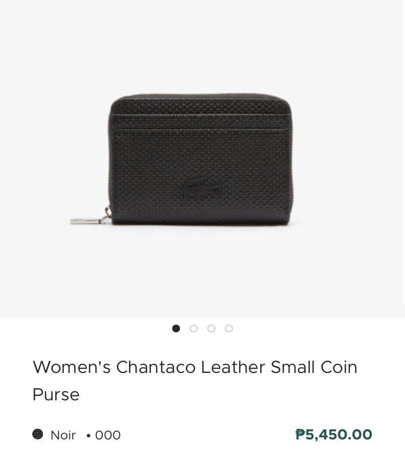 Women's Chantaco Leather Small Crossbody Bag Noir
