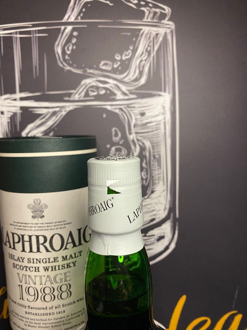 Laphroaig 1988 18 YO 2006 Bottling Cask Strength -49.3%abv Single Islay ...