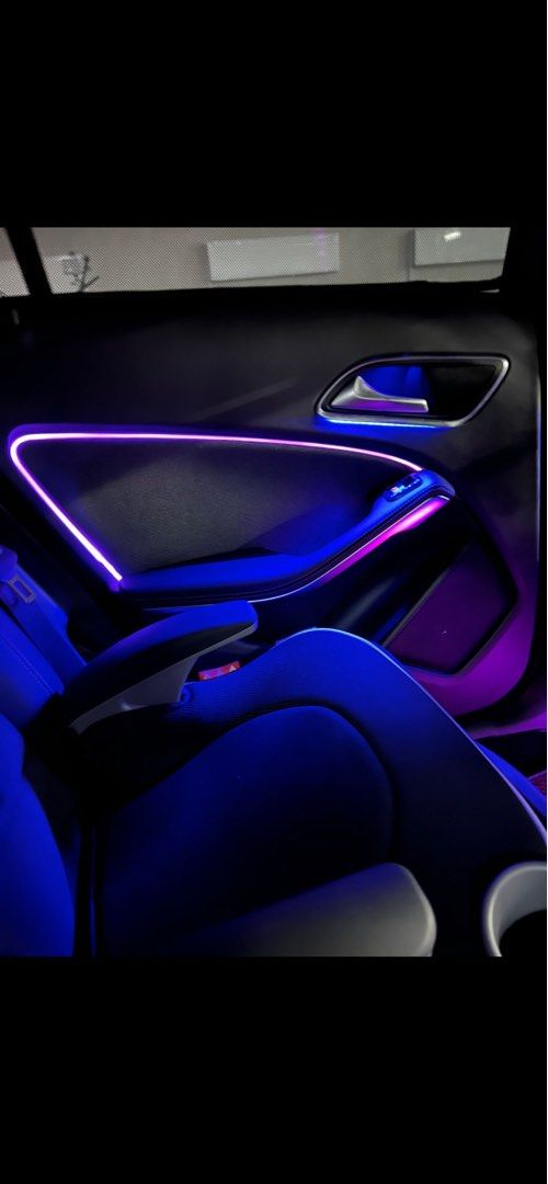 LED optic fibre ambient lighting, Car Accessories, Electronics & Lights