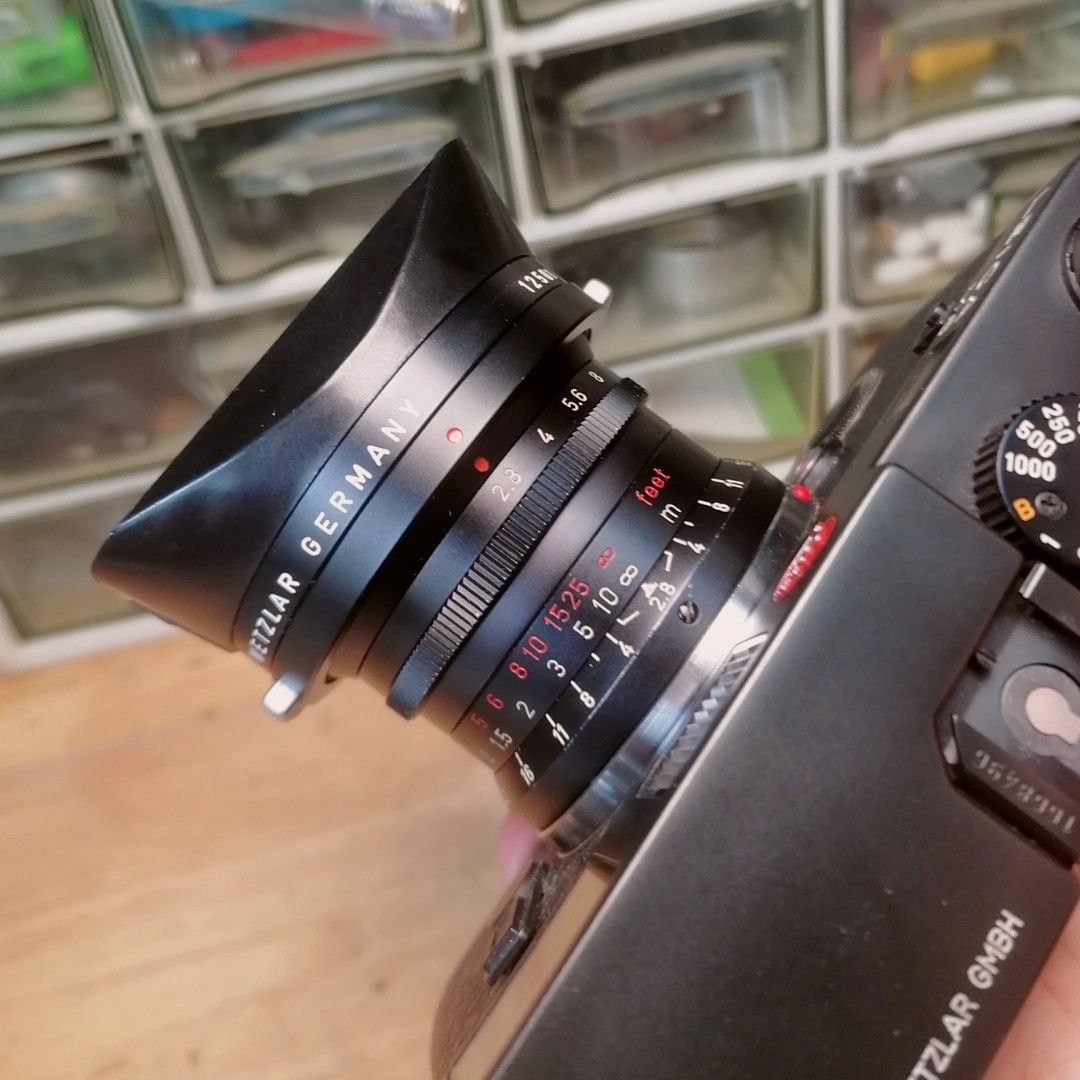 Leica Elmarit 28mm f/2.8 V1 九枚玉9 Elements, 攝影器材, 鏡頭