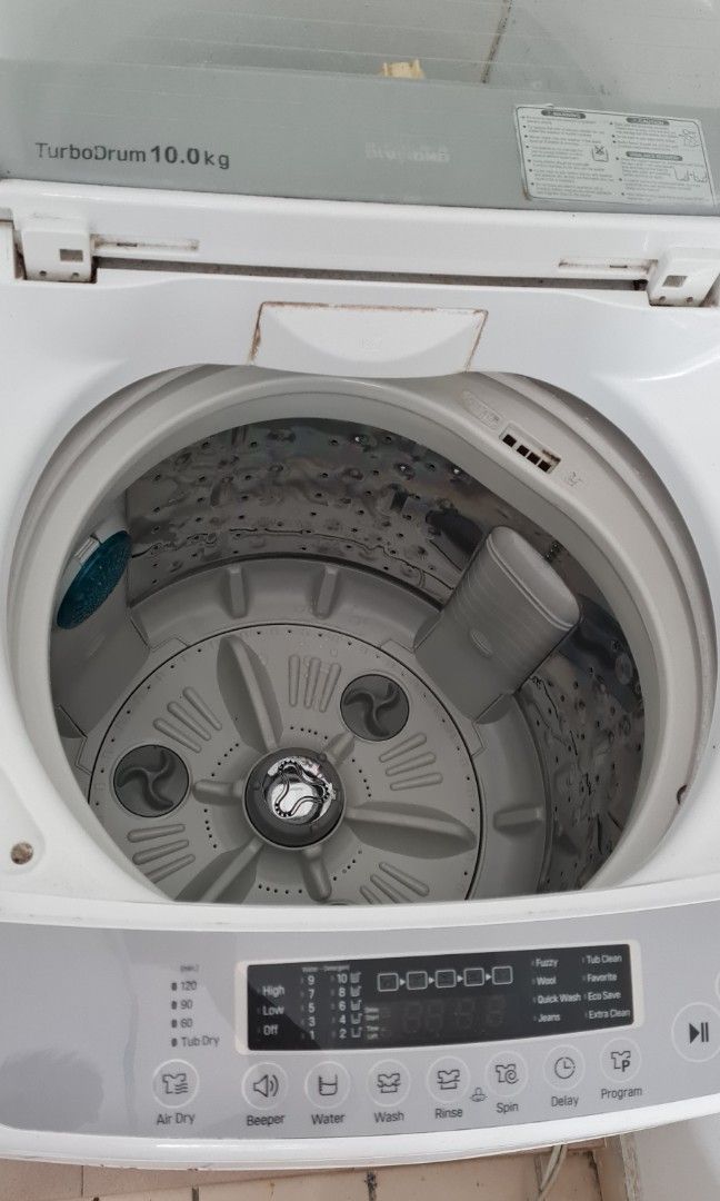 LG TurboDrum 10kg Washing Machine, TV & Home Appliances, Washing
