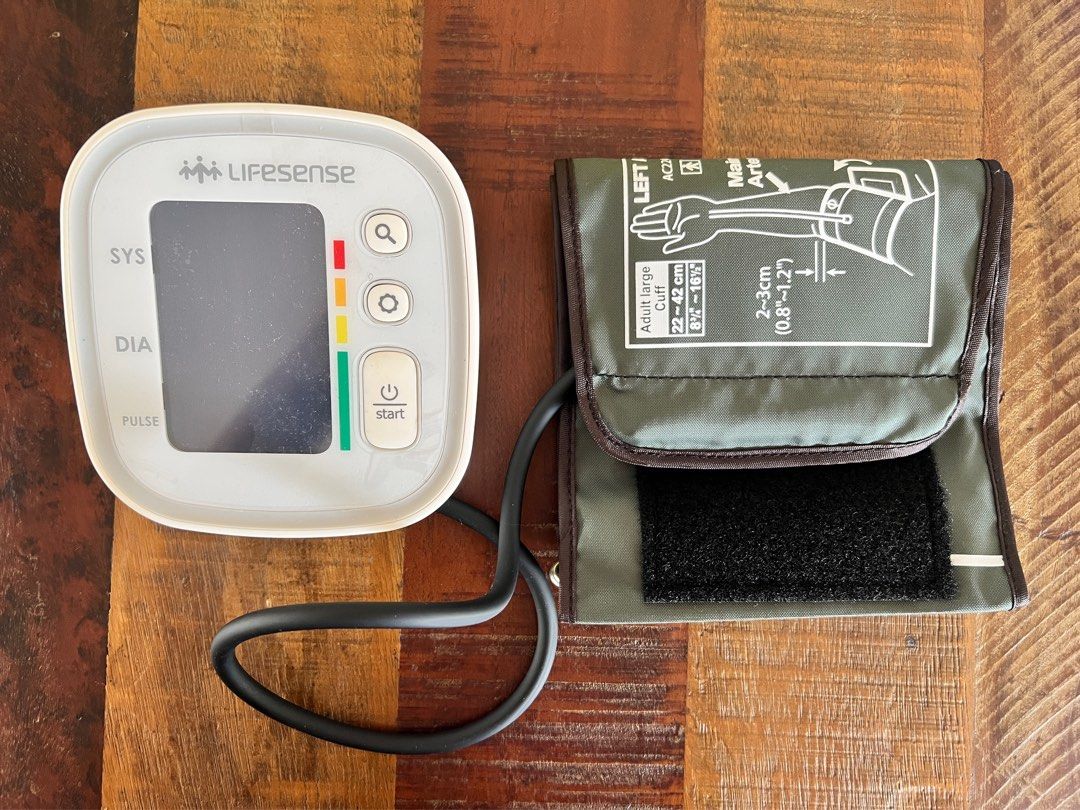 Lifesense Mini Lifesense Blood Pressure Monitor, Health & Nutrition, Health Monitors ...