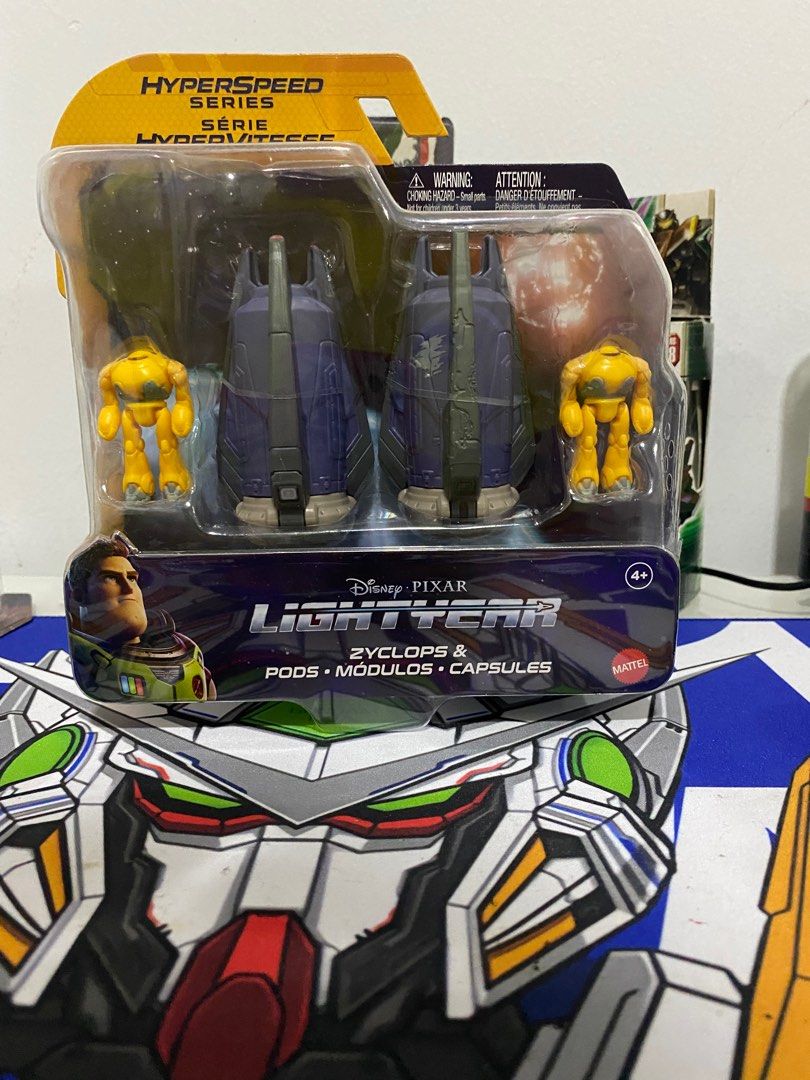 LIGHTYEAR HYPERSPEED SERIES ZYCLOPS & PODS, Hobbies & Toys, Toys