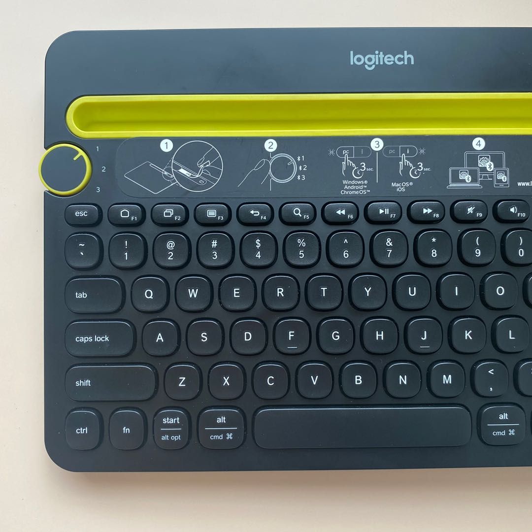 Logitech K480 Bluetooth Keyboard, Computers & Tech, Parts & Accessories ...