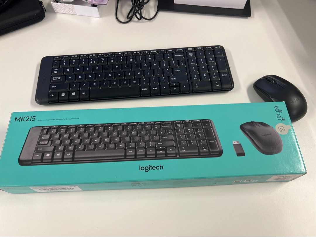 Logitech MK215 Keyboard, Computers & Tech, Parts & Accessories