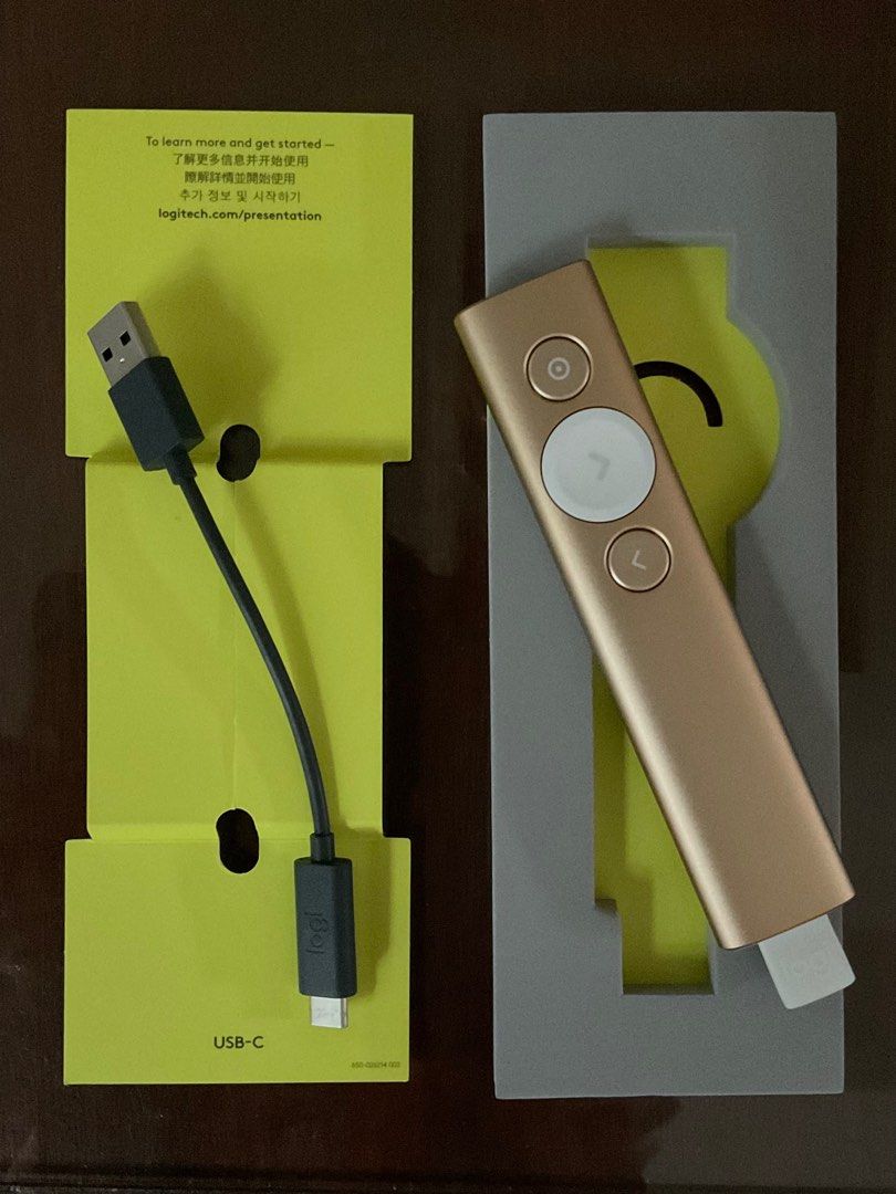 Logitech Spotlight Presentation Remote, Computers & Tech, Office & Business Technology on Carousell