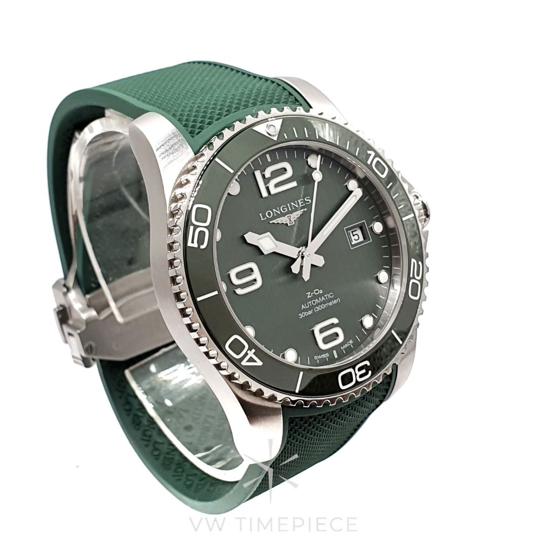 Longines hydroconquest zro2 green sales
