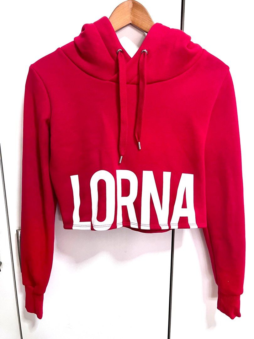 Lorna Jane cropped hoodie Women s Fashion Activewear on Carousell