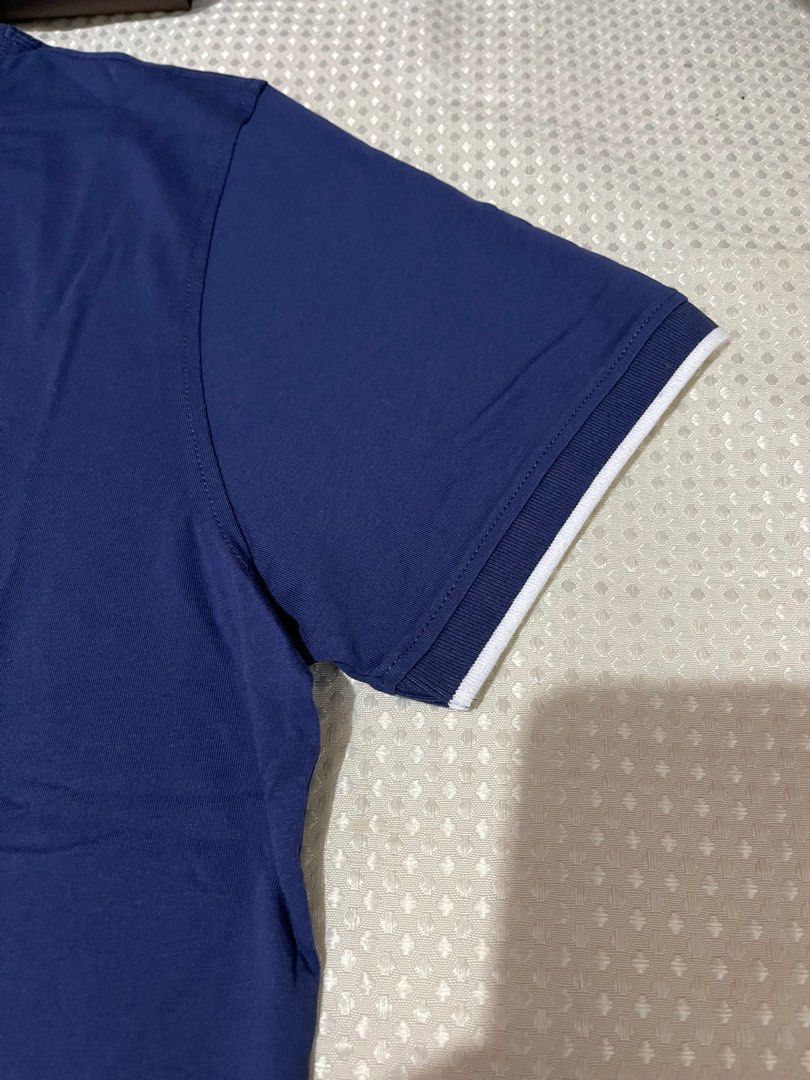 Louis Feraud T-Shirt Navy X-Large, Luxury, Apparel on Carousell