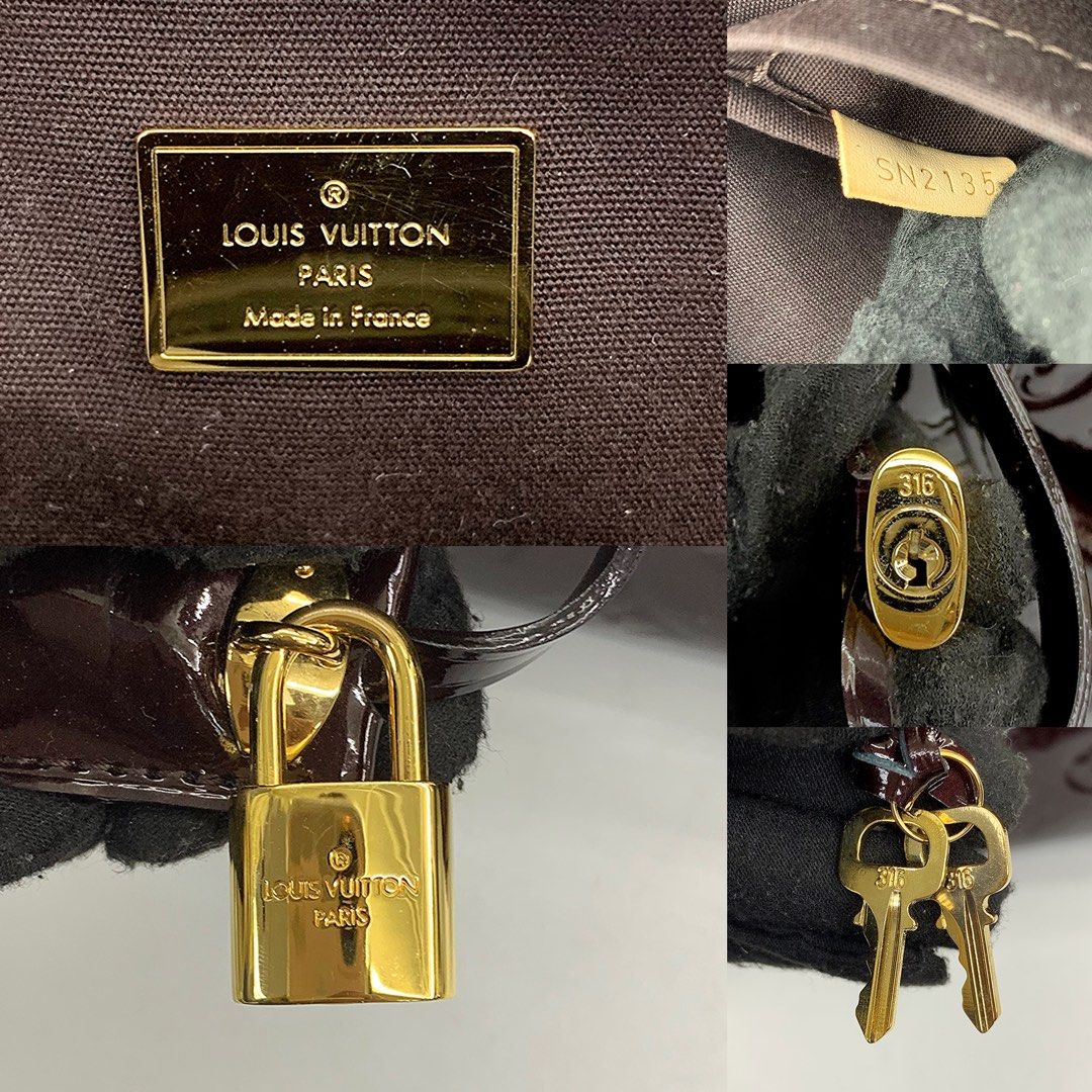 Replica Louis Vuitton M50423 Santa Monica Tote Bag Monogram Vernis For Sale