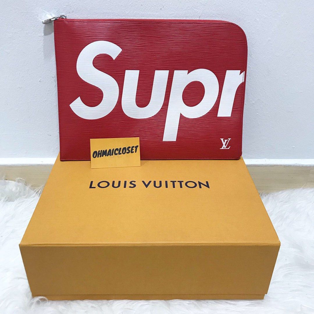 Supreme x Louis Vuitton Pochette Jour GM Red - O/S / Red