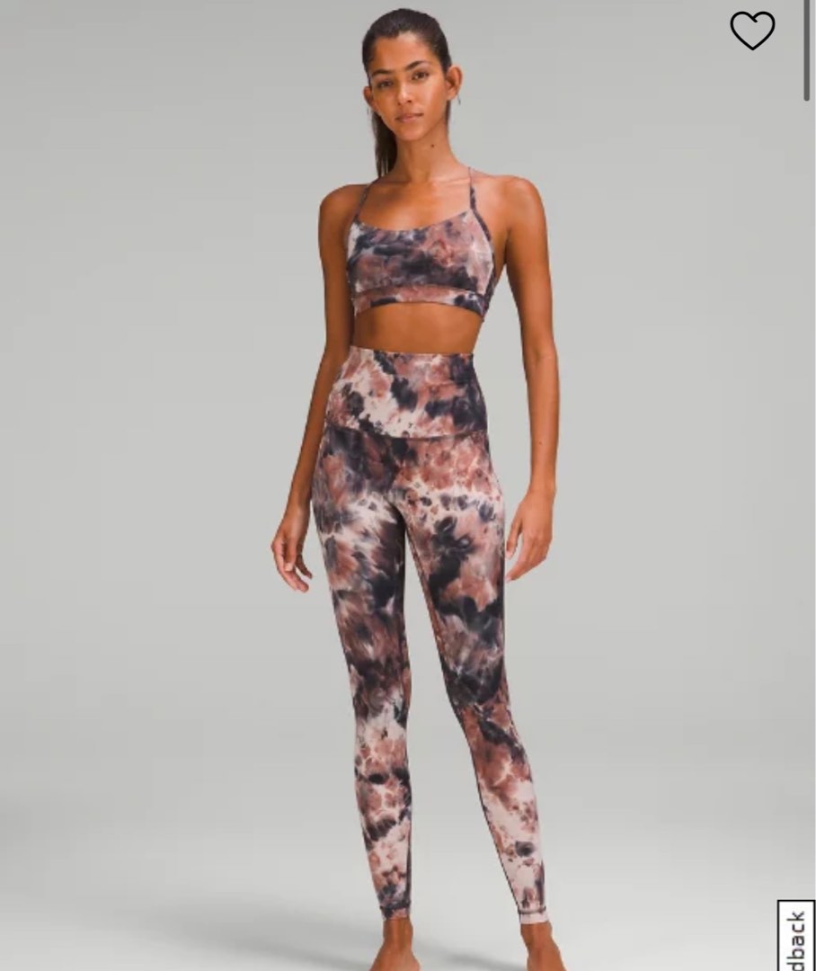 lululemon Wunder Under Mid waist Full length Print Women s