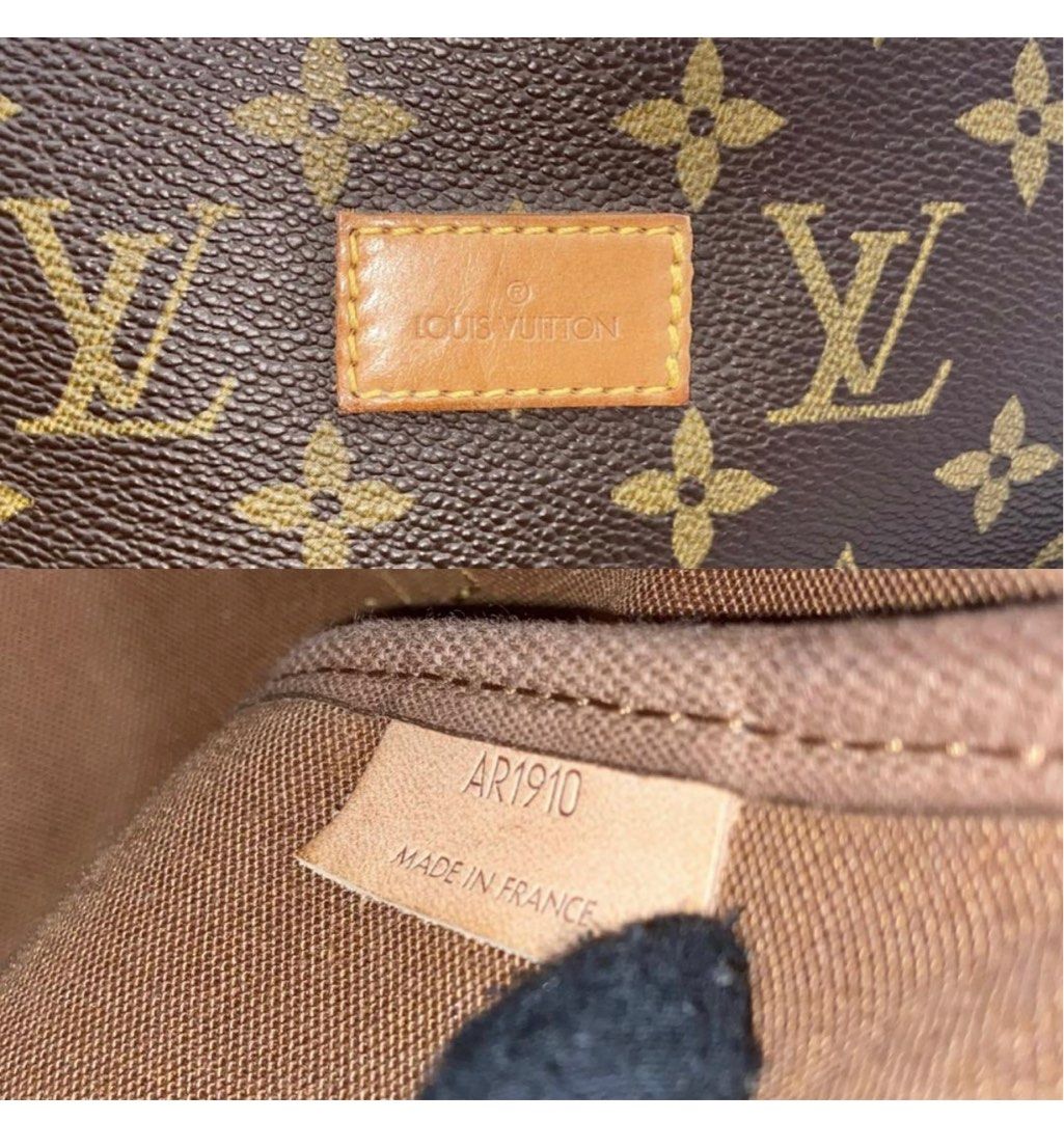 Louis Vuitton saumur 35 monogram AR1910